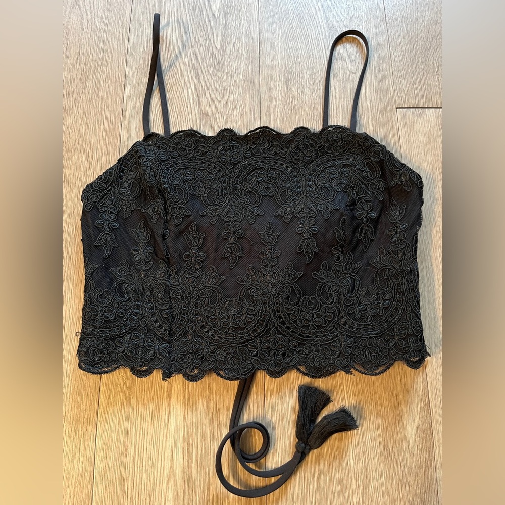 Black Crop Top
